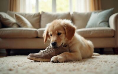 Enseña a tu cachorro: no morder objetos en casa